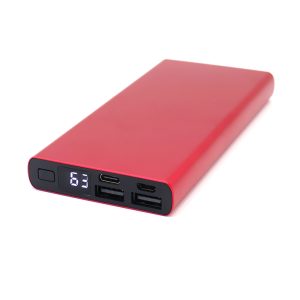 Внешний аккумулятор Höginn в металлическом корпусе, 10000mAh