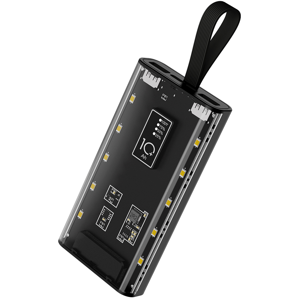 Внешний аккумулятор Wonder с фонариком