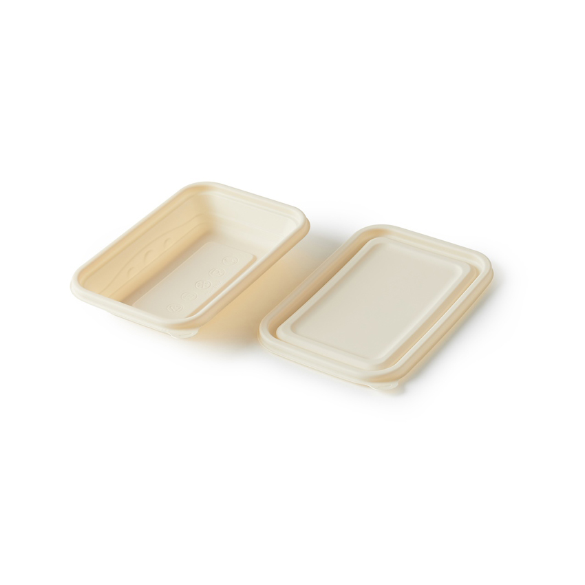 Контейнер с крышкой из кукурузного крахмала