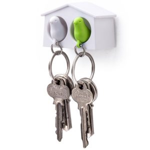 Держатель и брелок для ключей двойной Mini Duo Sparrow